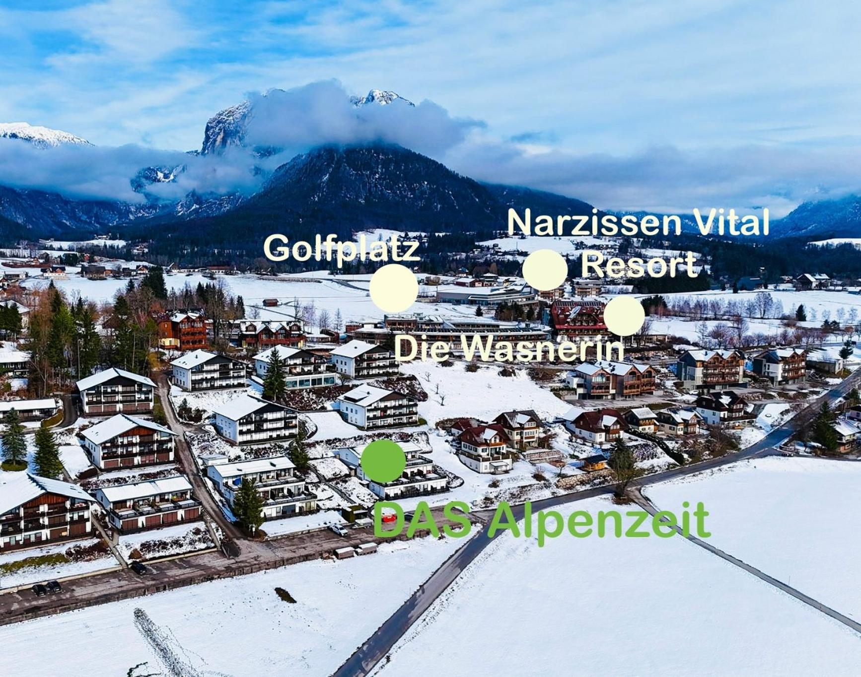 Das Alpenzeit Appartement Mit Just Private Terrasse (Adults Only) Bad Aussee Exterior foto