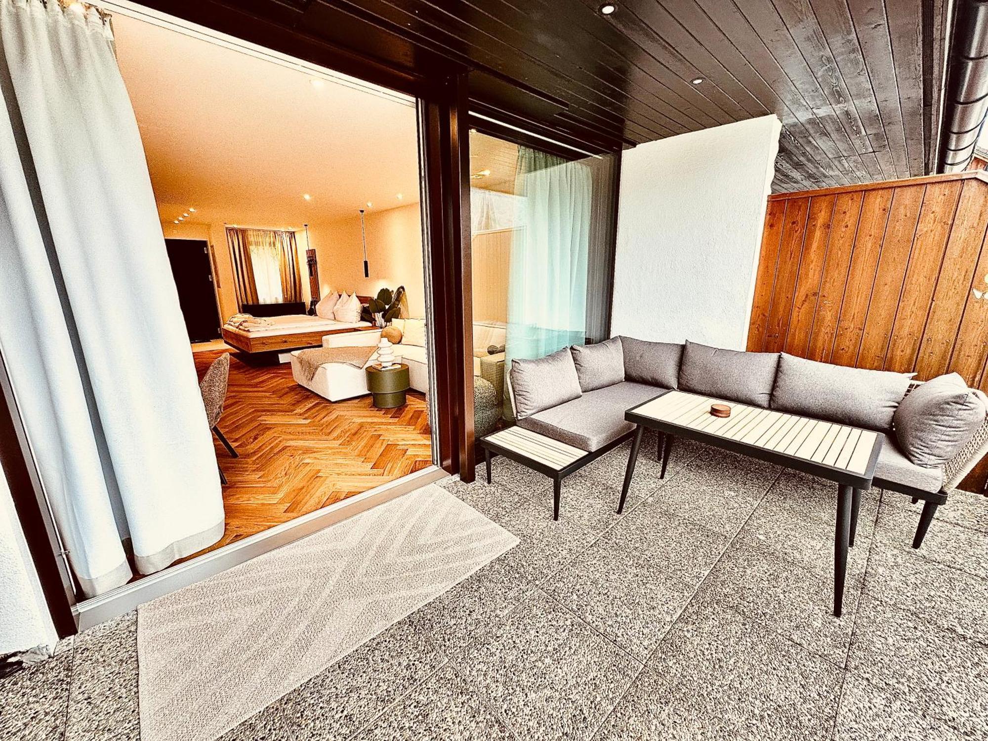 Das Alpenzeit Appartement Mit Just Private Terrasse (Adults Only) Bad Aussee Exterior foto