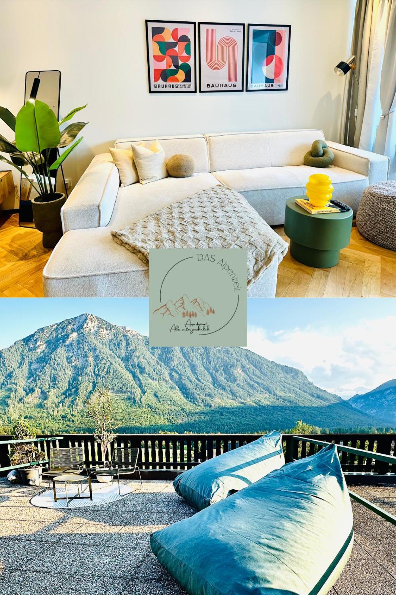 Das Alpenzeit Appartement Mit Just Private Terrasse (Adults Only) Bad Aussee Exterior foto