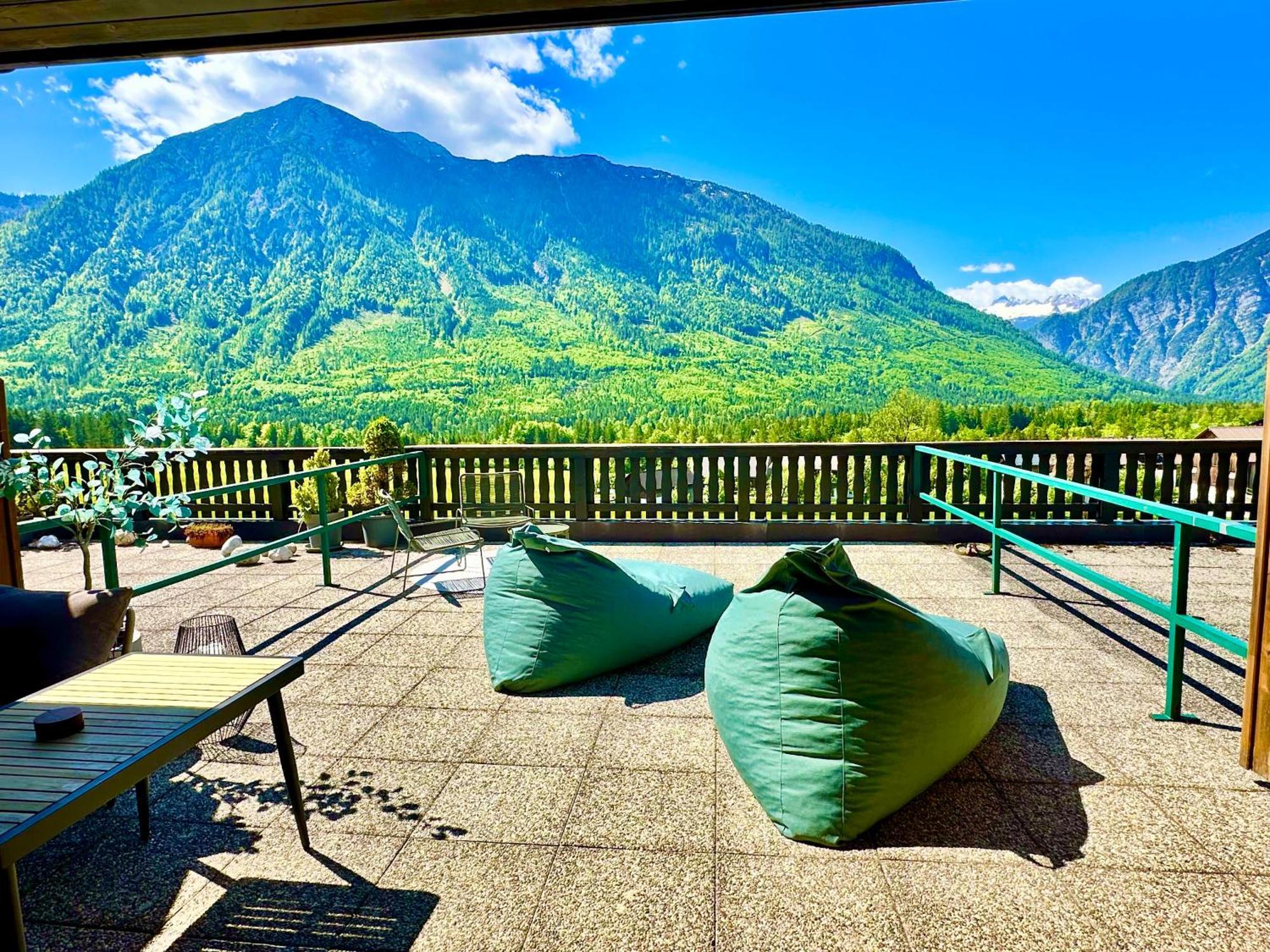 Das Alpenzeit Appartement Mit Just Private Terrasse (Adults Only) Bad Aussee Exterior foto